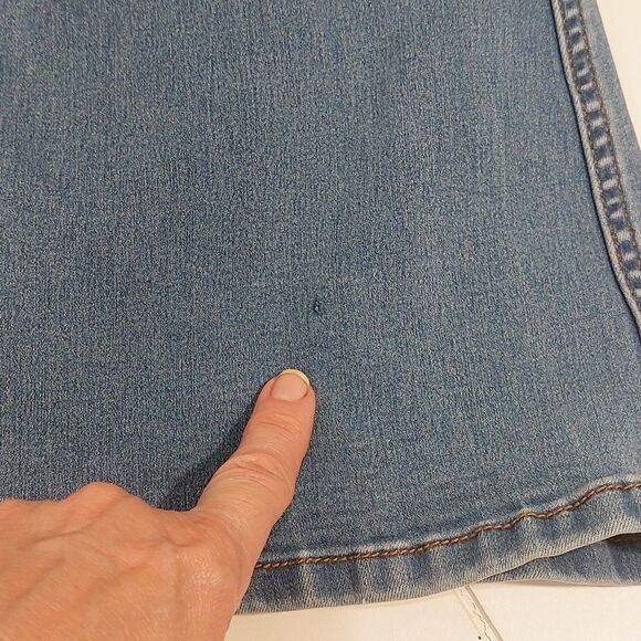 Free People We The Free Penny Pull-on Flare Jeans Women Size 28 Stretch Denim - Picture 5 of 13